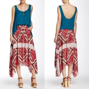 Free People Paradise Midi Skirt Size 0